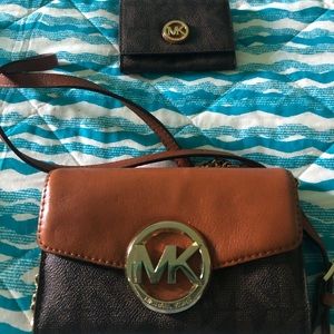 Micheal Kors mini and wallet